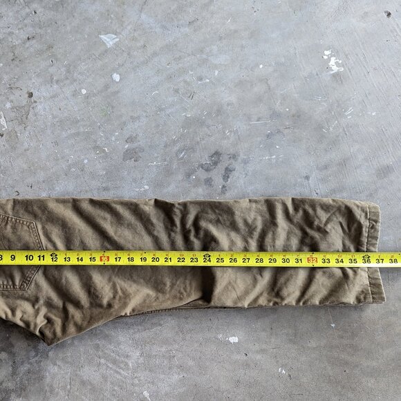 Levis Strauss 505 Straight Cut Trousers Pants Trouser lined Pants - Picture 9 of 12